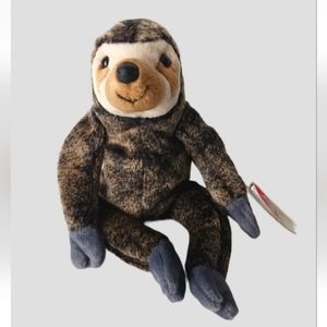 Ty Beanie Babies Slowpoke the Sloth Beanbag Plush 8 1/2"/ 1999